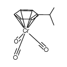 (η(6)-iso-propylbenzene)chromium tricarbonyl 结构式