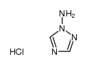 1-氨基-1H-1,2,4-三唑盐酸盐 结构式