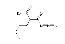 isopentyl-malonic acid-monoazide 结构式