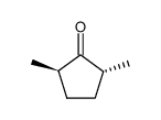 (+/-)-trans-2,5-dimethylcyclopentanone 结构式