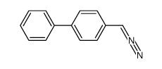 biphenyl-4-yldiazomethane 结构式
