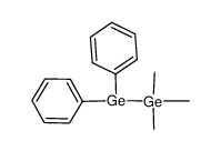HPh2GeGeMe3 结构式