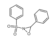 2-benzenesulfonyl-3-phenyl-oxaziridine 结构式