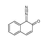 1-重氮-2(1H)-萘酮 结构式