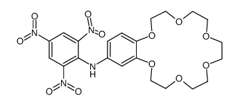 4'-Picrylaminobenzo-18-crown-6 结构式