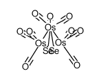 bis(η3-selenido)nonacarbonyltriosmium 结构式