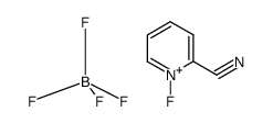 N-氟-2-氰基吡啶鎓四氟硼酸盐 结构式