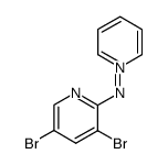 pyridinium N-(2'-(3',5'-dibromopyridyl))aminide 结构式