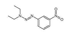 3,3-二乙基-1-(3-硝基苯基)三氮-1-烯 结构式