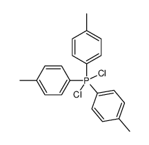 dichlorotri-p-tolyl-5-phosphane 结构式