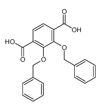 2,3-二苄氧基对苯二甲酸 结构式