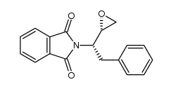 2(S)-[2-phenyl-1(S)-phthalimidoethyl]oxirane 结构式