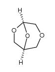 (+/-)-3,6,8-trioxabicyclo[3.2.1]octane 结构式