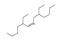 2-乙基-N-(2-乙基己亚甲基)-1-己胺 结构式