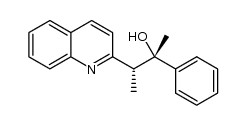(2S,3R)-2-苯基-3-(喹啉-2-基)丁-2-醇 结构式