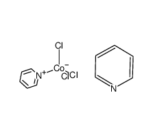 pyridinium trichloro pyridine cobaltate(II) 结构式