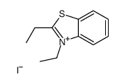2,3-二乙基苯并噻唑鎓碘化物 结构式