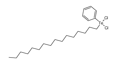 dichloro(hexadecyl)(phenyl)-l4-tellane 结构式