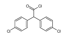 双(4-氯苯基)乙酰氯 结构式