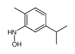 N-(5-isopropyl-2-methyl-phenyl)-hydroxylamine 结构式
