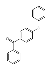 苯基[4-(苯硫基)苯基]甲酮 结构式