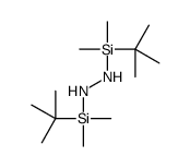 1,2-双-(叔丁基二甲基甲硅烷基)肼 结构式