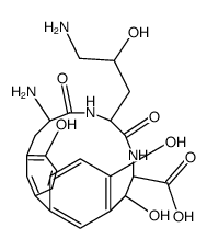 抗生素 LL-AF283 结构式