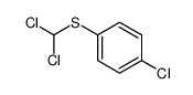 1-氯-4-[(二氯甲基)硫代]苯 结构式