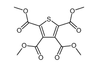 2,3,4,5-噻吩四羧酸四甲酯 结构式