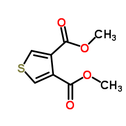 噻吩-3,4-二羧酸二甲酯 结构式