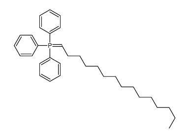 Phosphorane, pentadecylidenetriphenyl- (9CI) 结构式