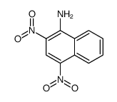 1-氨基-2,4-二硝基萘 结构式