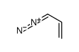 3-Diazo-1-propene 结构式