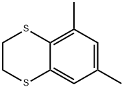 2,3-二氢-5,7-二甲基-1,4-苯并二噻英 结构式