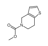 N-甲氧基羰基-4,5,6,7-四氢噻吩并[2,3-c]吡啶 结构式