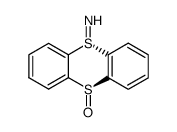 trans-10-oxo-10H-5λ4,10λ4-(thianthren-5-ylidene)amine 结构式