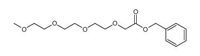 benzyl 3,6,9,12-tetraoxatridecanoate 结构式