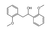 1,2-双(2-甲氧基苯基)乙烷-1-醇 结构式