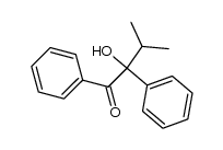 2-羟基-3-甲基-1,2-二苯基丁-1-酮 结构式