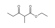 2-甲基-3-氧代戊酸乙酯 结构式