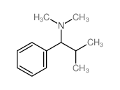N,N,2-trimethyl-1-phenyl-propan-1-amine 结构式