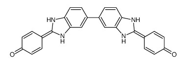 4,4′-[6,6′-Bi-1H苯并咪唑]-2,2′-二基双[苯酚] 结构式