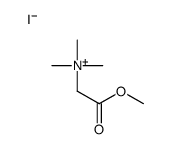 (2-methoxy-2-oxoethyl)-trimethylazanium,iodide 结构式
