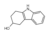 (+/-)-2,3,4,9-tetrahydro-1H-carbazol-3-ol 结构式