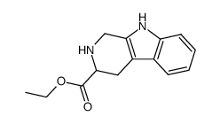 1,2,3,4-Tetrahydro-9H-pyrido[3,4-b]indol-3-carbonsaeureethylester 结构式