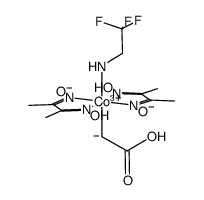 (carboxymehyl)(2,2,2-trifluoroethylamine)cobaloxime 结构式