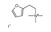 2-(furan-2-yl)ethyl-trimethylazanium,iodide 结构式