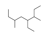 4-乙基-3,6-二甲基辛烷 结构式