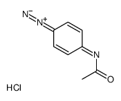 4-乙酰氨基苯重氮氯化物 结构式