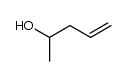 4-戊烯-2-醇 结构式